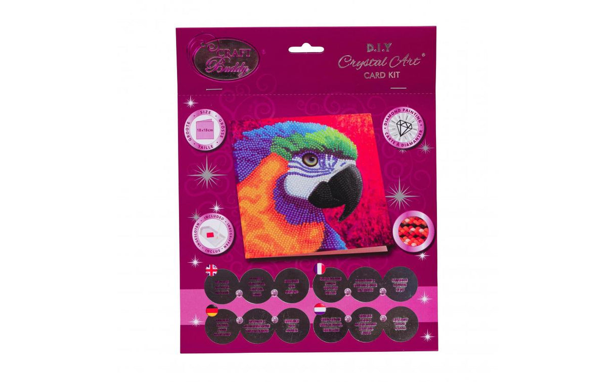 Diamond Painting Parrot Make Card