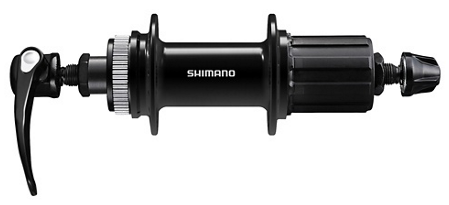 Shimano FH-QC400 Cassettenaaf Centerlock 8-11 Speed 135 32 Black