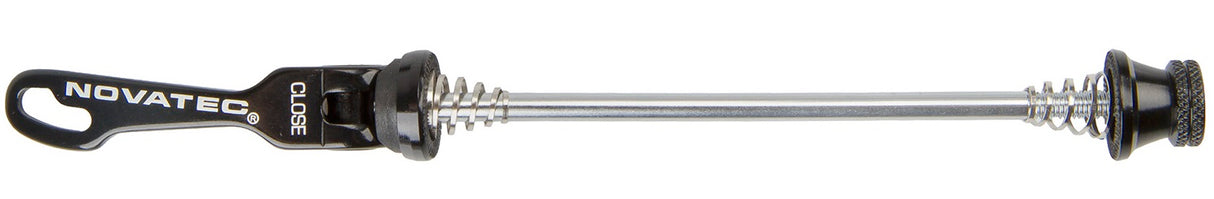 Novatec Quick Release Hurtig stramme bagaksel 135 mm alu sort