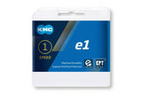 KMC Ketting E1 EPT úzký 1 2x3 32, 6,7 mm, anti rzi, 130 l jednorázové