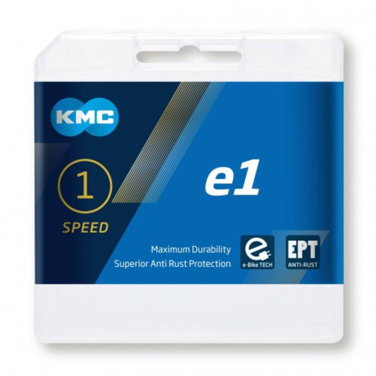 KMC Ketting E1 EPT narrow 1 2x3 32, 6.7mm, Anti rust, 130 l single speed