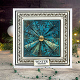 Creative expressions • tea bag folding clear stempel set winter wonderland