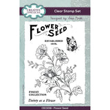 Creative expressions • clear stempel set flower seed
