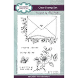 Creative expressions • clear stempel set floral envelope