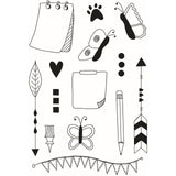 Creative expressions • clear stempel delightful decorations