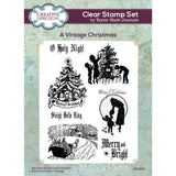 Creative expressions • taylor made journals clear stamp set a vintage christmas