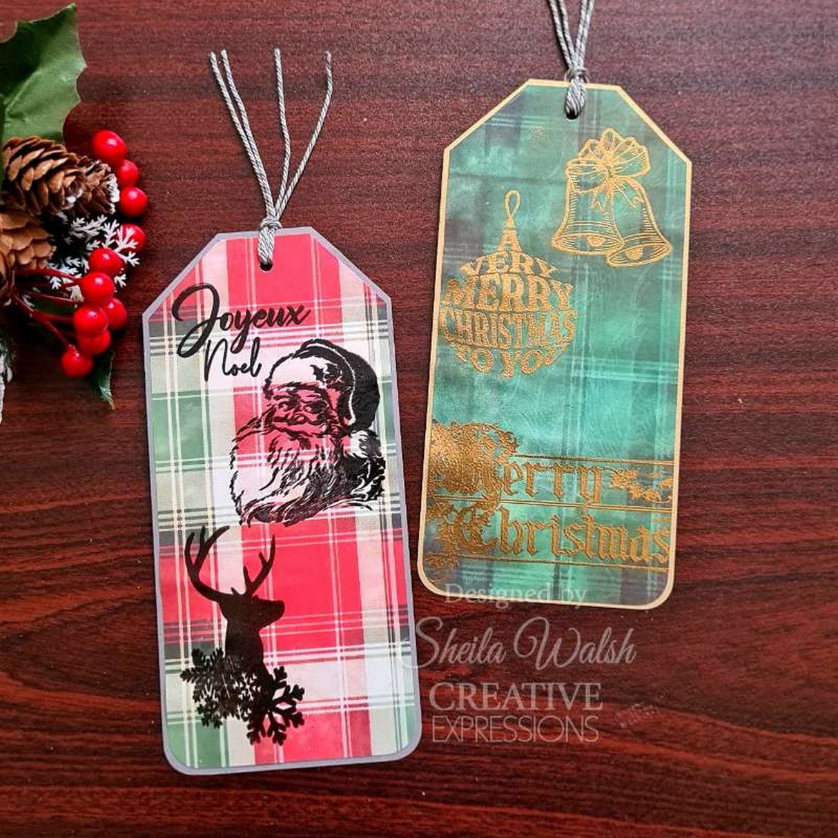 Creative expressions • taylor made journals clear stamp set tis the season