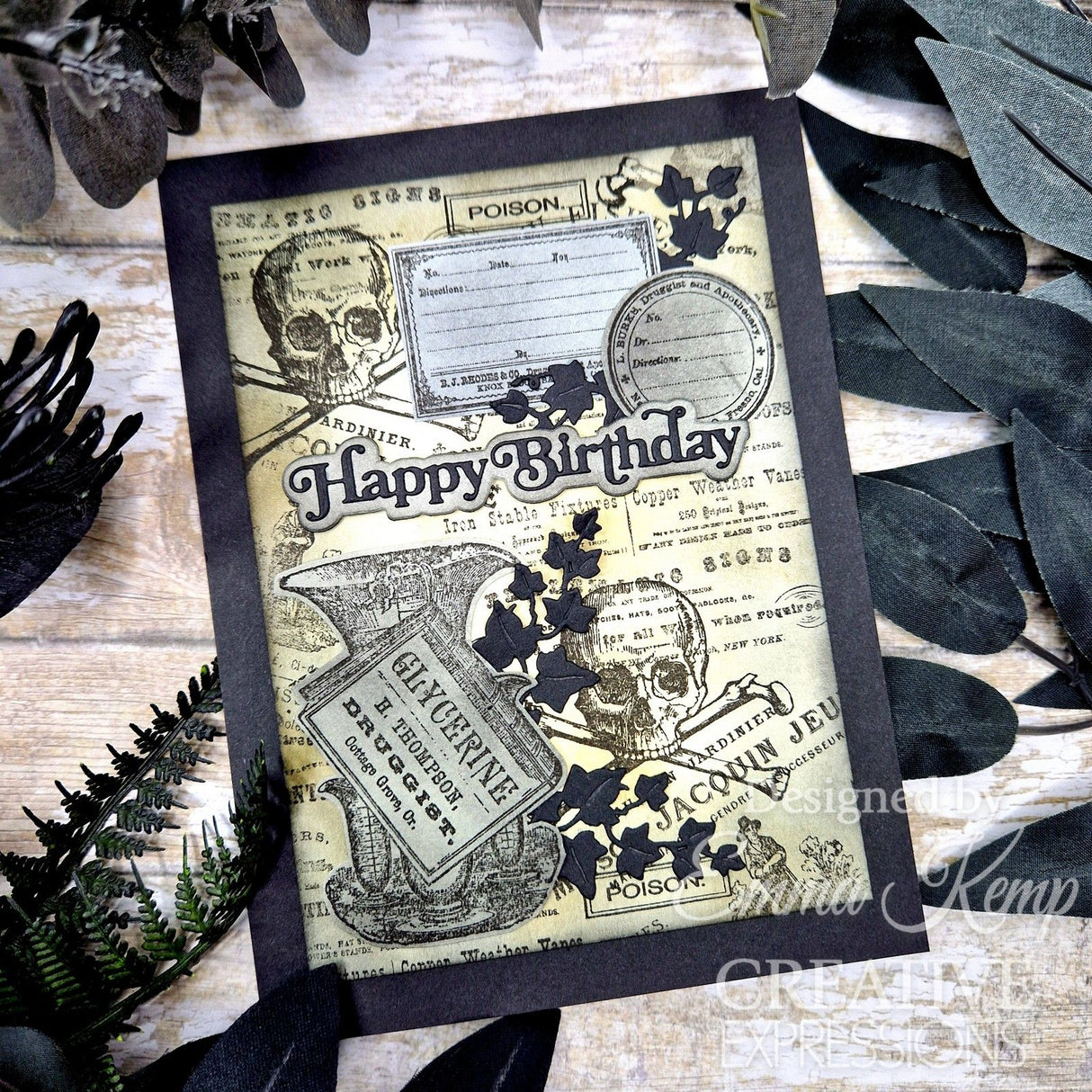 Creative expressions • taylor made journals ads 2 clear stamp set