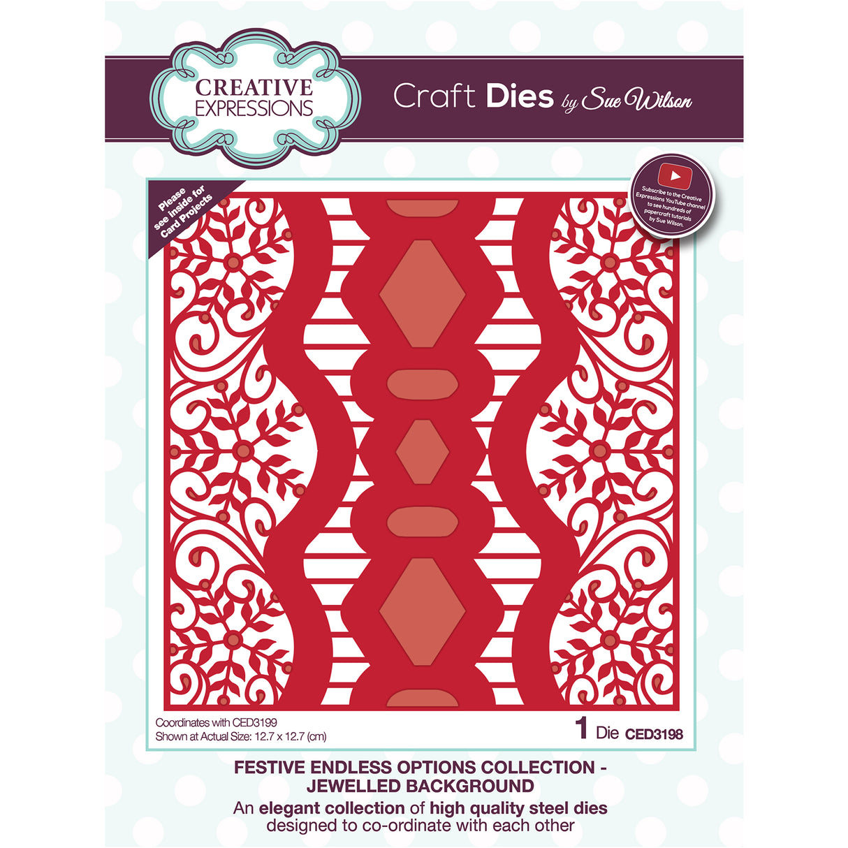 Creative expressions • sue wilson jewelled background