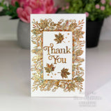 Creative expressions • craft die block sentiments thank you