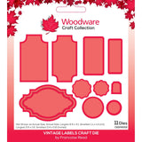 Woodware • snijmal vintage labels
