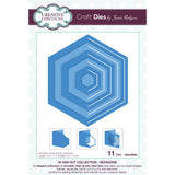Creative expressions • in and out collection snijmal hexagons