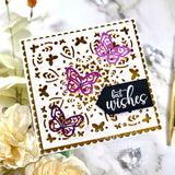 Creative expressions • snijmal butterfly background