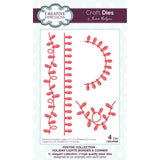 Creative expressions • craft die holiday lights border corner