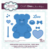 Creative expressions • everlasting love craft die teddy bear