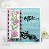 Creative expressions • mini sentiments craft die sending lots of happiness