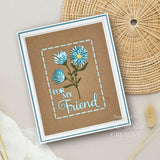 Creative expressions • noble shadowed sentiment craft die for my friend