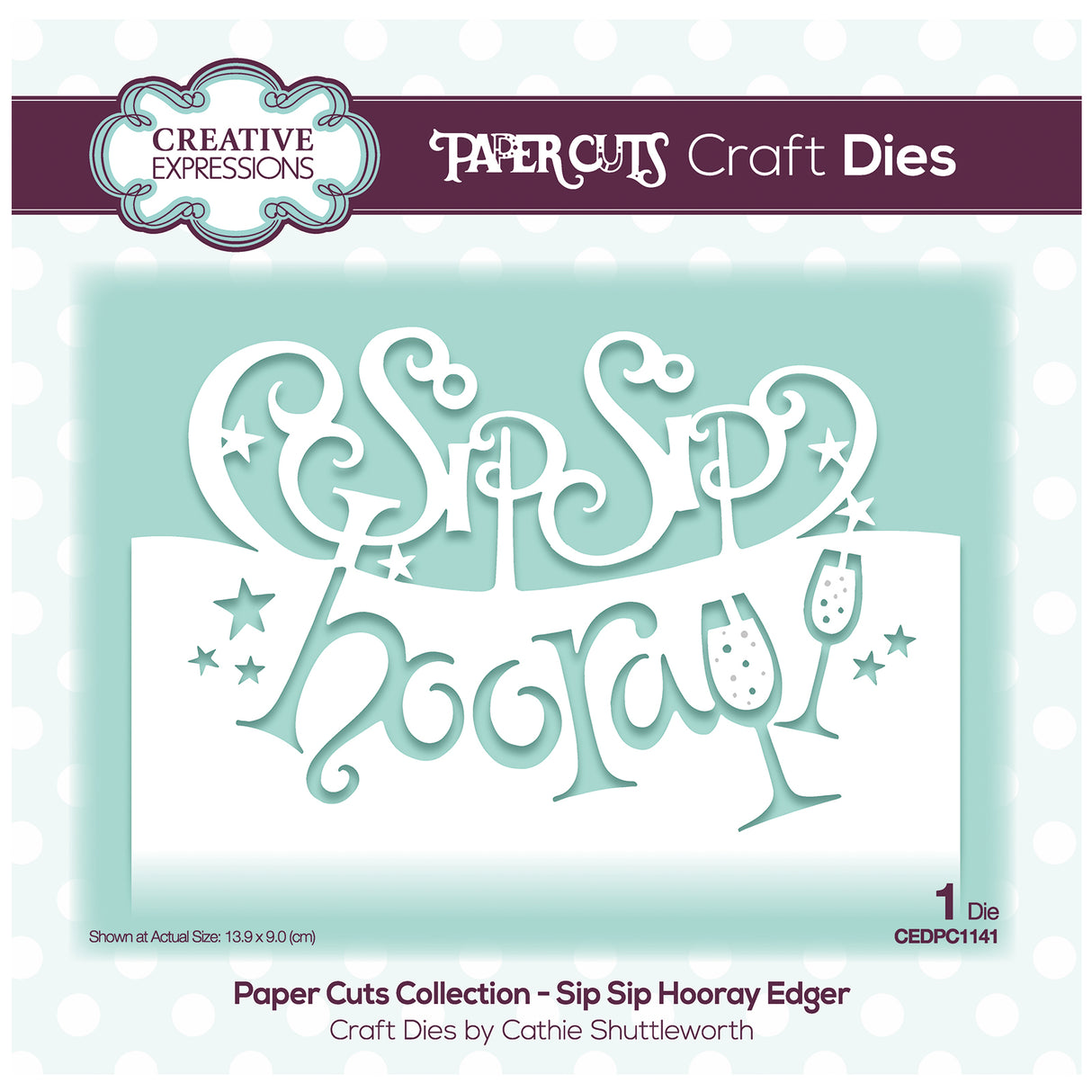 Paper cuts • craft snijmal edger sip sip hooray