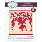 Creative expressions • paper panda snijmal teddyberen piknick