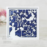 Creative expressions • paper panda snijmal to the moon and back