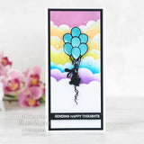 Creative expressions • paper panda snijmal wolken hoppen