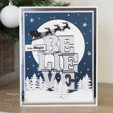 Creative expressions • big bold words snijmal stamp set believe