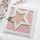 Creative expressions • snijmal mini shadowed sentiments cute as a button