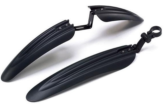 Sunnywheel 24-26 Zoll Kunststoff Kotflügel Set MTB ATB Schwarz