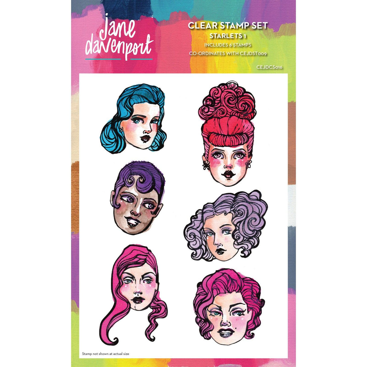 Creative expressions • clear stempels starlets 1