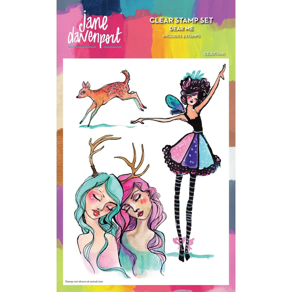 Creative expressions • clear stempels dear me