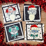 Creative expressions • clear stempels kitty christmas