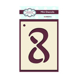 Creative expressions • mini stencil number 8