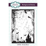 Creative expressions • pre cut rubber stempel ghostly manor