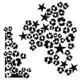 Creative expressions • sjabloon star flower
