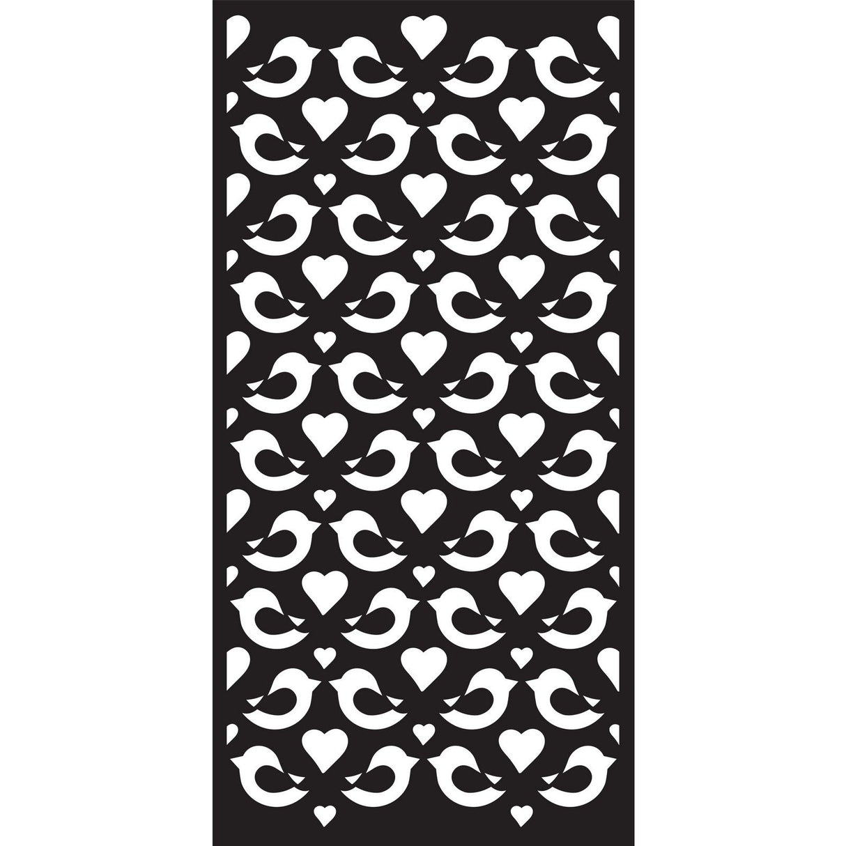 Creative expressions • dl stencil love birds