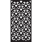Creative expressions • dl stencil love birds