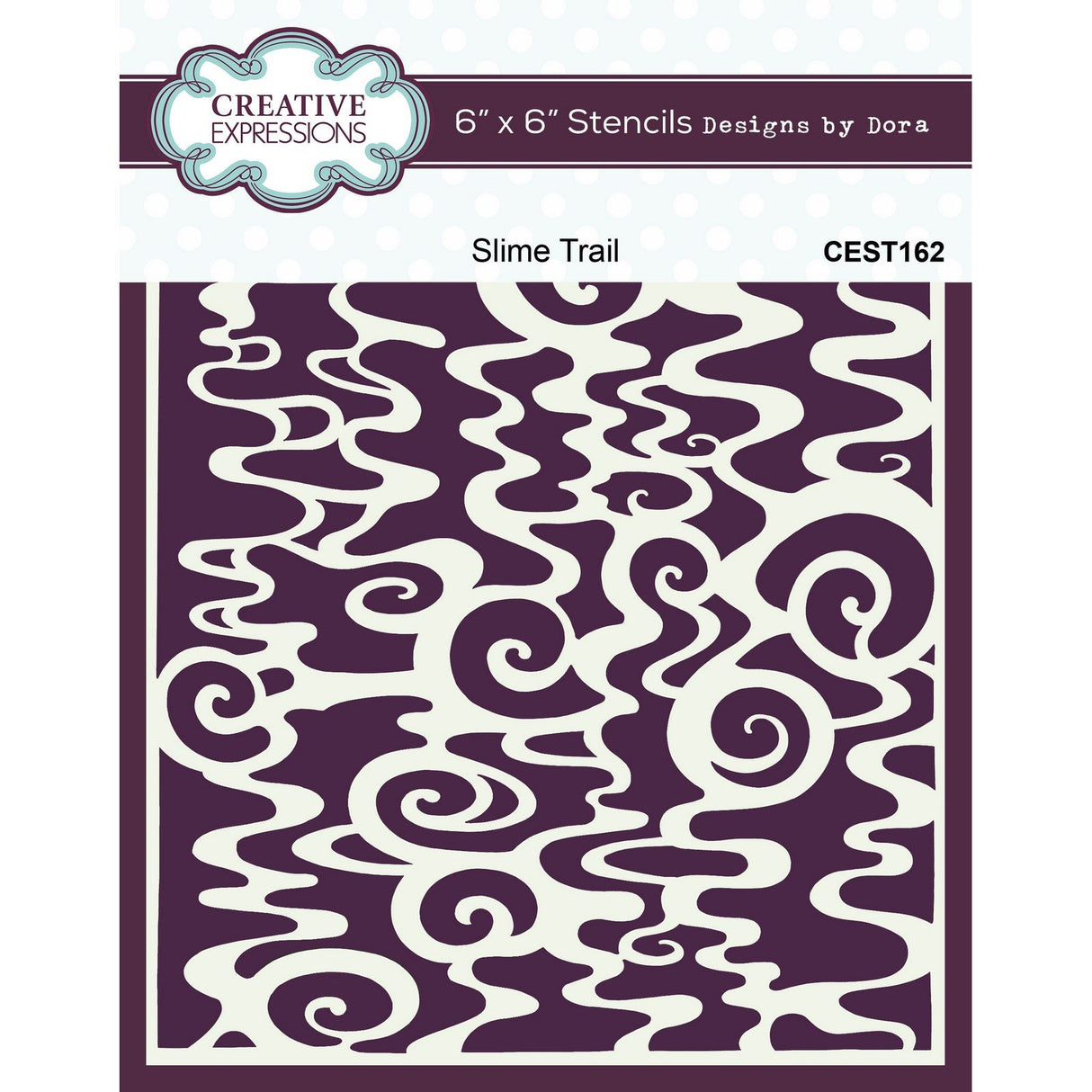 Creative expressions • stencil slime trail