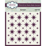Creative expressions • taylor made journals stencil starlight