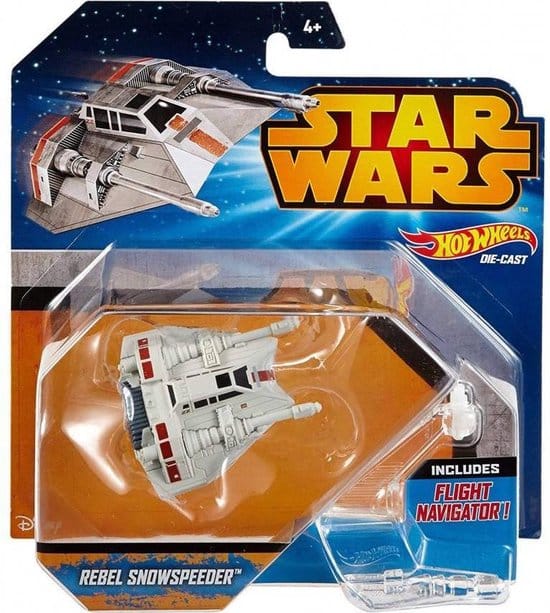 Mattel Star Wars Hot Wheels Rebel Snowspeeder Spaceship