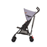 Chipolino Amaya Foldable Plooibuggy Travel Buggy Linen Gray Black