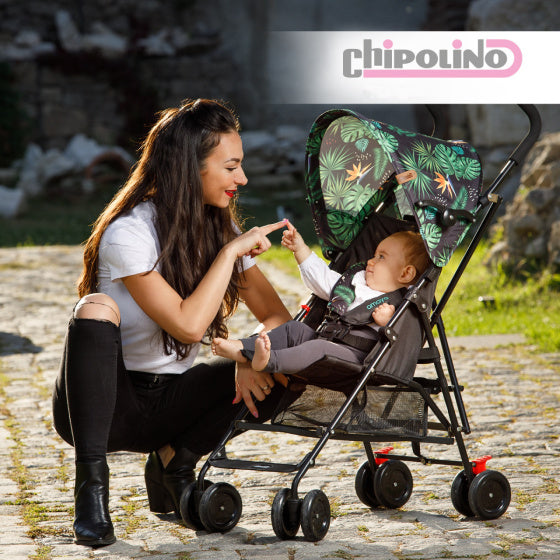 Chipolino amaya plooibuggy viajero buggy lino gris negro