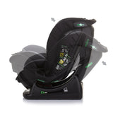 Sedačka autosedačky Chipolino Aviato I-Size 40-150 cm Skupina 0+, 1, 2 a 3 Granite Grey Black