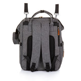 Chipolino Backpack Diaper Bag With Extra Storage Space Granite Gray