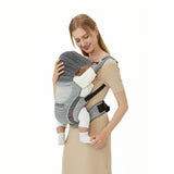 Chipolino Bobby ergonomesche Puppelchen Carrier mat Hood Fly a Bolony Grey