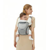Chipolino Bobby ergonomesche Puppelchen Carrier mat Hood Fly a Bolony Grey