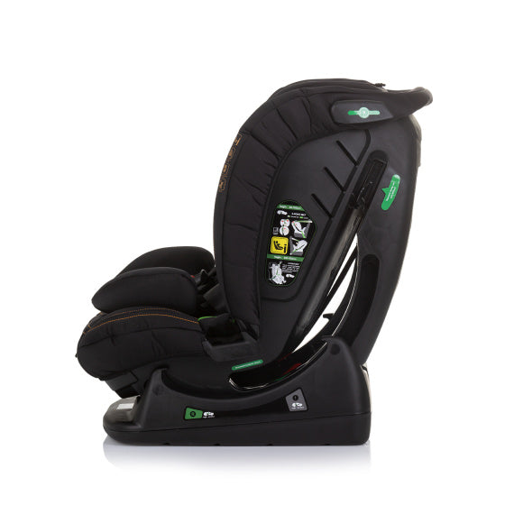 Chipolino Aviio Autositz I-Gréisst 40-150 cm Grupp 0+, 2, 2 an 3 obsidian schwaarz