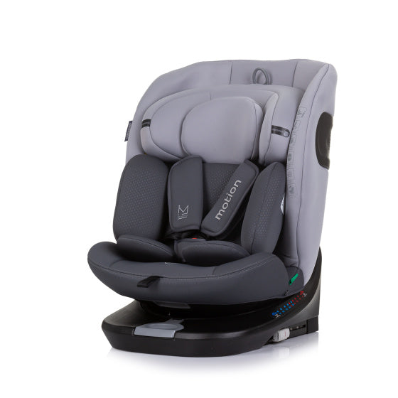 Chipolino bilsete I-størrelse 40-150 cm Isofix 360 ° granittgrå