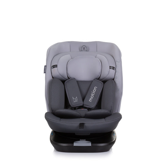 Asiento de automóvil chipolino i-size 40-150 cm isofix 360 ° de granito gris
