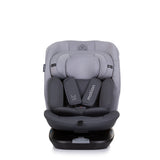Asiento de automóvil chipolino i-size 40-150 cm isofix 360 ° de granito gris