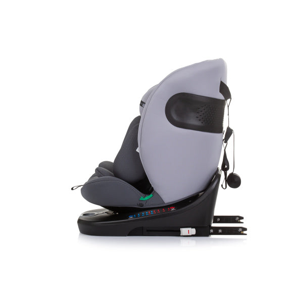 Chipolino bilsete I-størrelse 40-150 cm Isofix 360 ° granittgrå
